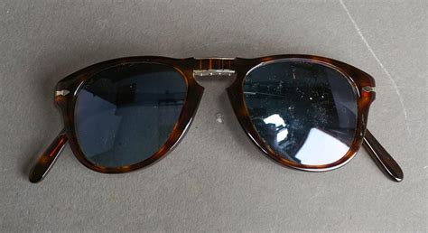 Lot Pair Persol Steve Mcqueen Special Edition 714 Sunglasses With