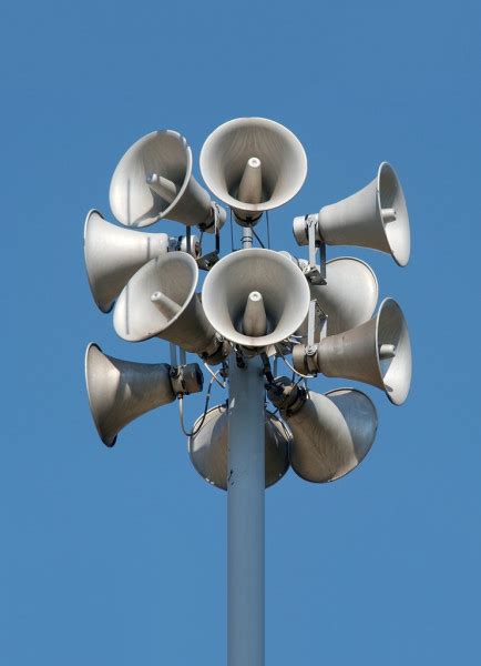 Public Announcement System Loudspeakers — Stock Photo © Florisvis
