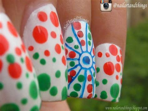 Indian Independence Day Nail Art Nail Art Indian Independence Day