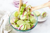Cucumber Onion Salad (10-minute recipe!)