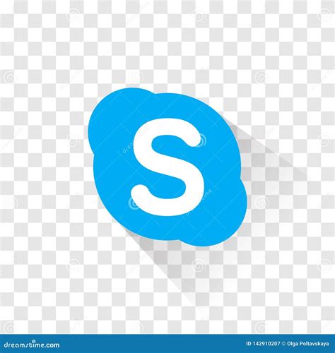 Isolated Skype Logo Vector Illustration Skype Icon Editorial