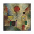 Stampa su tela - Paul Klee - Palloncino Rosso - L'arte del regalo