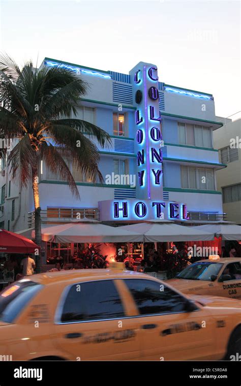 Colony Hotel Ocean Drive Miami South Beach Gold Coast Florida