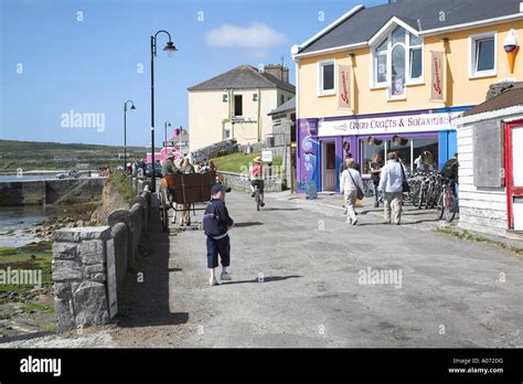 Kilronan Village Inishmore Aran Islands County Clare Ireland Stock