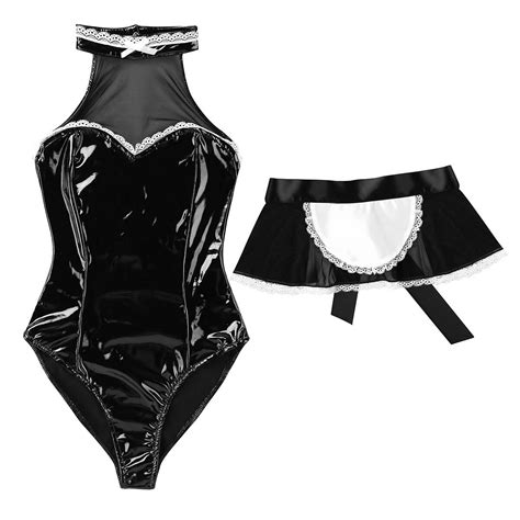 Sexy Lingerie Women French Maid Nurse Costume Cosplay Uniform Outfit