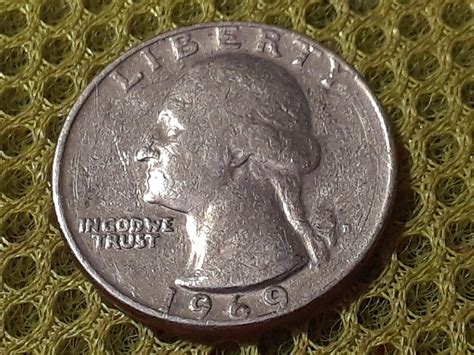1969 D Quarter Whats Up With The Mint Mark Coin Talk