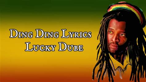Ding Ding Licky Licky Bong Lucky Dube Lyrics Music Video Youtube