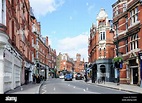 Heath Street, Hampstead, London Borough of Camden, Greater London ...