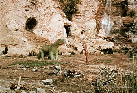When Dinosaurs Ruled The Earth Publicity Still Of Victoria Vetri Cave