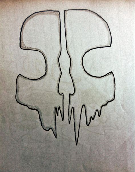 A Ghost Mask Call Of Duty Ghost By Saitama Sensei On Deviantart