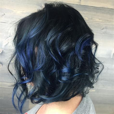 30 Blue Balayage Short Hair Fashionblog