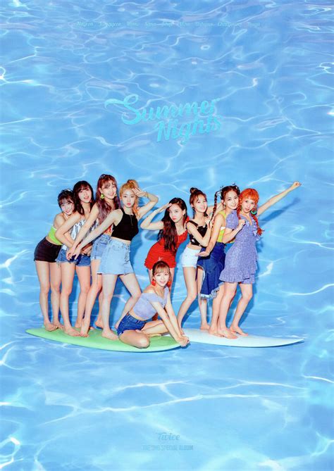 Image Twice Summer Nights A Ver Cover Artpng Kpop Wiki Fandom