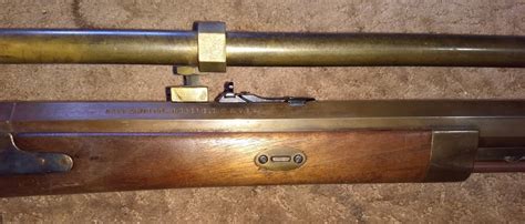 Sold Reduced Navy Arms Hawken Hunter Wbrass Scope The