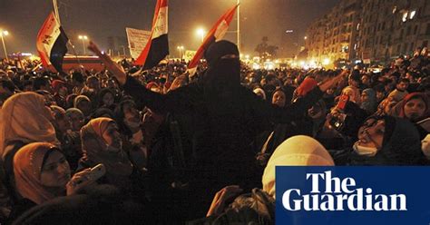 Egypt Fourth Night Of Protests In Tahrir Square In Pictures World News The Guardian