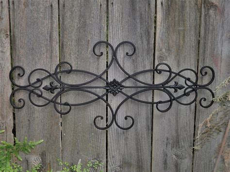 15 Collection Of Large Wrought Iron Wall Art