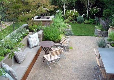 But you can't just dump a truckload of pebbles on the ground and call it good! Top 40 Best Gravel Patio Ideas - Backyard Designs