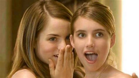 Jojo Whispering To Surprised Emma Roberts Know Your Meme