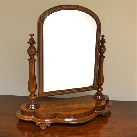 Beautiful Figured Mahogany Antique Dressing Table Mirror Because You Don T Do New