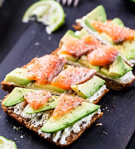 Creamy Smoked Salmon On Toast NZ Avocado