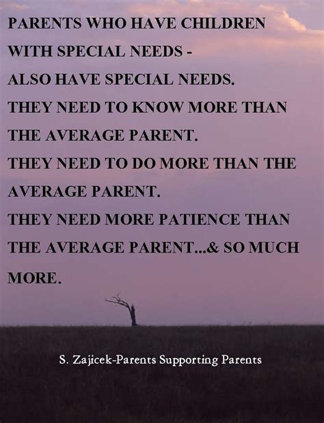 Parents Who Have Children With Special Needs Also Have