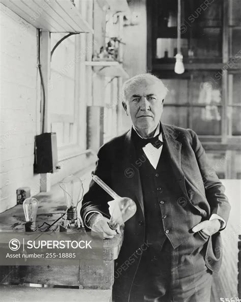 Vintage Photograph Thomas Alva Edison 1847 1931 American Inventor