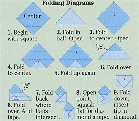 Easy Origami Square Envelope