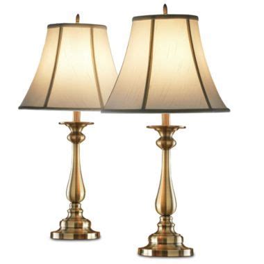 4.4 out of 5 stars. JCPenney Home™ Set of 2 Hennessey Table Lamps found at @JCPenney | Table lamp, Brass floor lamp ...