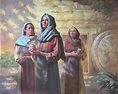 Three Women at the Tomb | Easter paintings, Mary magdalene, Tomb
