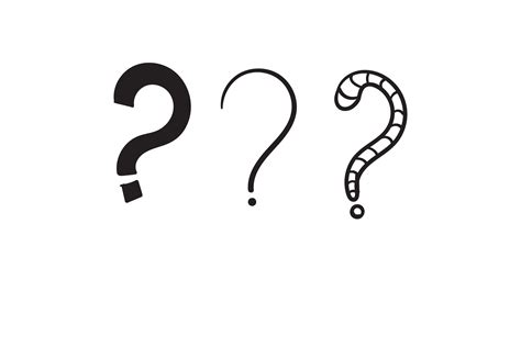 Doodle Question Mark Graphic By Gwensgraphicstudio Creative Fabrica