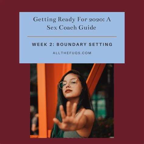 Getting Ready For The New Year Boundary Setting — Sexual Health And Relationships All The