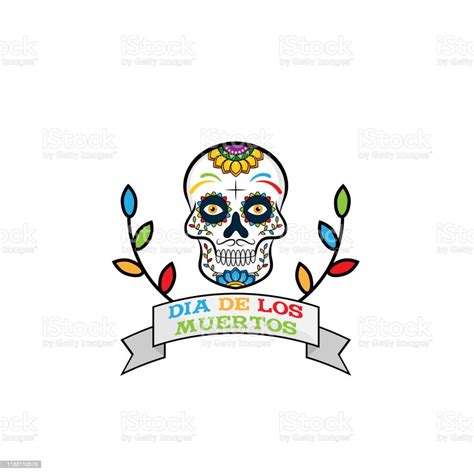 Dia De Los Muertos Day Of The Dead Vector Illustration Design For