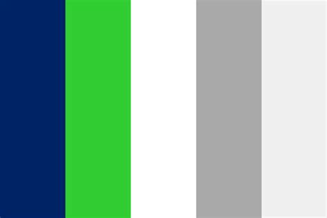 Navy Green Color Palette