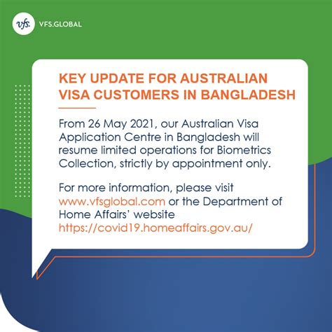 Vfs Global On Twitter An Important Update Regarding Our Australian Visa Application Centre In