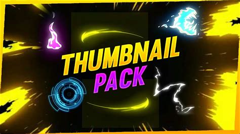 Thumbnail Pack 60 Effect Free Fire Gfx Pack Youtube