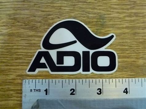 Adio Skateboard Shoes Logo Sticker Decal Ebay