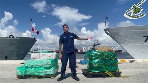 What Does Over 1 Billion Dollars Of Narcotics Look Like Us Coast Guard