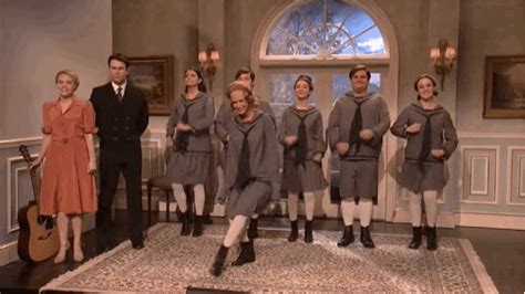 kristen wiig returned to saturday night live for the best sound of music sketch ever