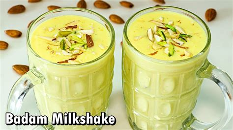 Easy Milkshake Recipe With Almond Milk