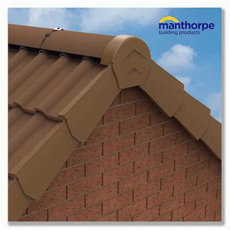 Dry Verge Manthorpe Gable Apex Roof Tile Plastic End Cap Ebay