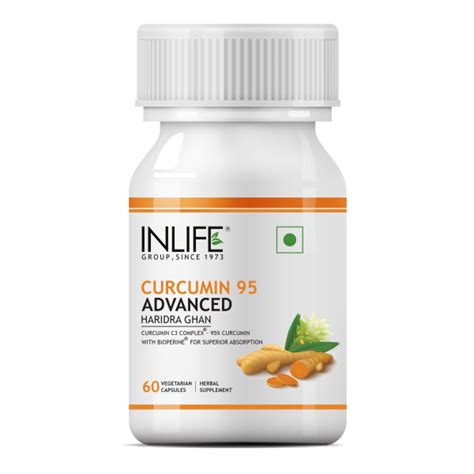 Buy Inlife Turmeric Extract Curcumin C3 Complex With Piperine