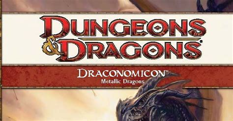 Draconomicon Metallic Dragons Rpg Item Rpggeek