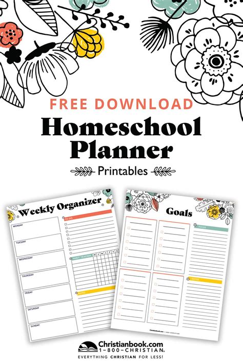 Homeschool Planner Printables Artofit