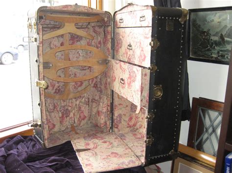 Fully Restored Steamer Trunk Steamer Trunk Suitcase Retro Vintage