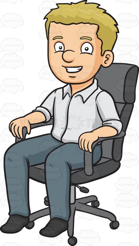 Cartoon Man Sitting Clipart 20 Free Cliparts Download Images On