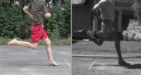 Barefoot Running Form In My Kids Photos Of Foot Strikes