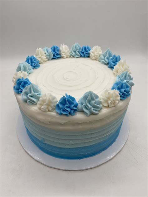 All Buttercream Baby Boy Shower Cake Design Baby Shower Cake Designs