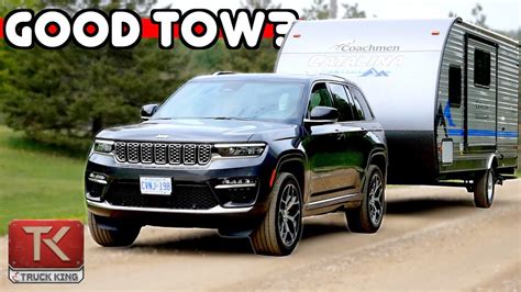 Travel Trailer Test 2022 Jeep Grand Cherokee How Does It Tow Curt