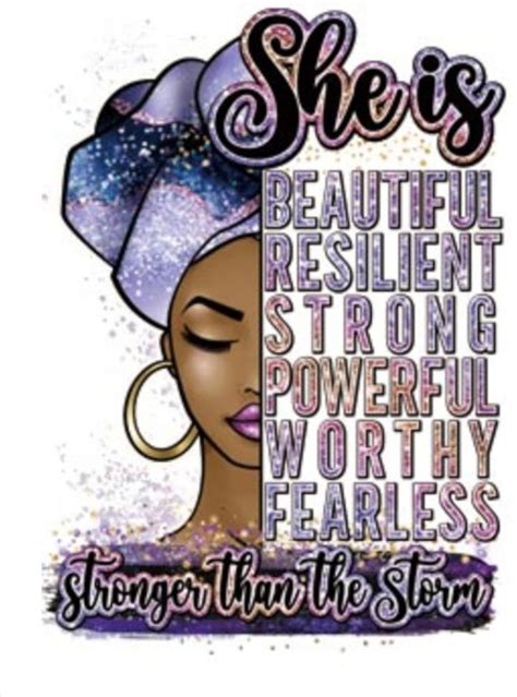 Ready To Press Sublimation Transfers Black Queen Melanin Etsy Strong
