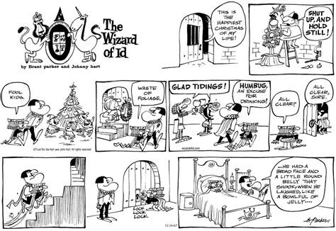 The Wizard Of Id December 24 1967 Blogarkholt