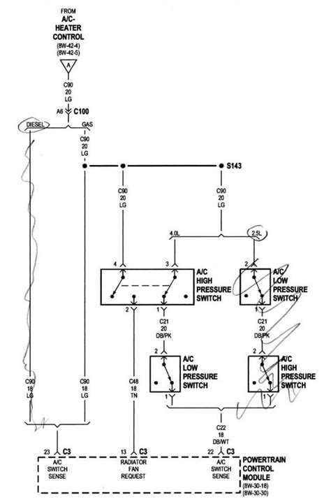 Architectural wiring diagrams put it on the approximate locations and interconnections of receptacles, lighting, and unshakable electrical services in a building. 2004 Jeep Grand Cherokee 4.0l Electric Cooling Fan Wiring Diagram